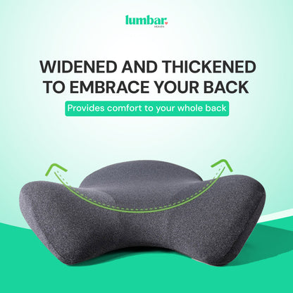 Lumbar Heaven Work From Anywhere Lumbar Support Cushion - Lumbar Heaven